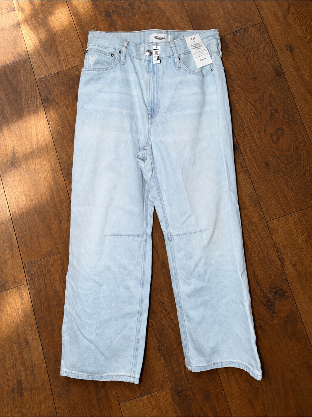 Madewell The Curvy Darted Barrel Leg Jean Sz 30 NWT